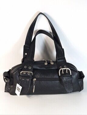 Vintage Y2K MXM Maxximum Multi-Pocket Buckle Shoulder Bag NWT